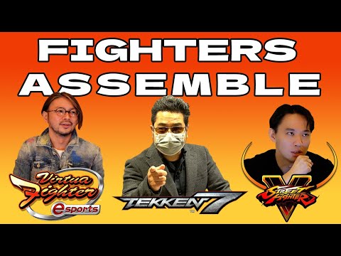 Virtua Fighter, Street Fighter & TEKKEN assemble! | Fighting Game Gathering Ep. 1